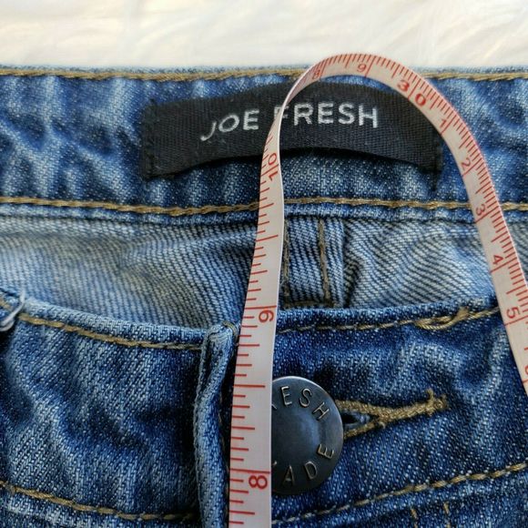 JOE FRESH Boyfriend Distressed Ripped Jeans Sz 25 - Picture 10 of 10